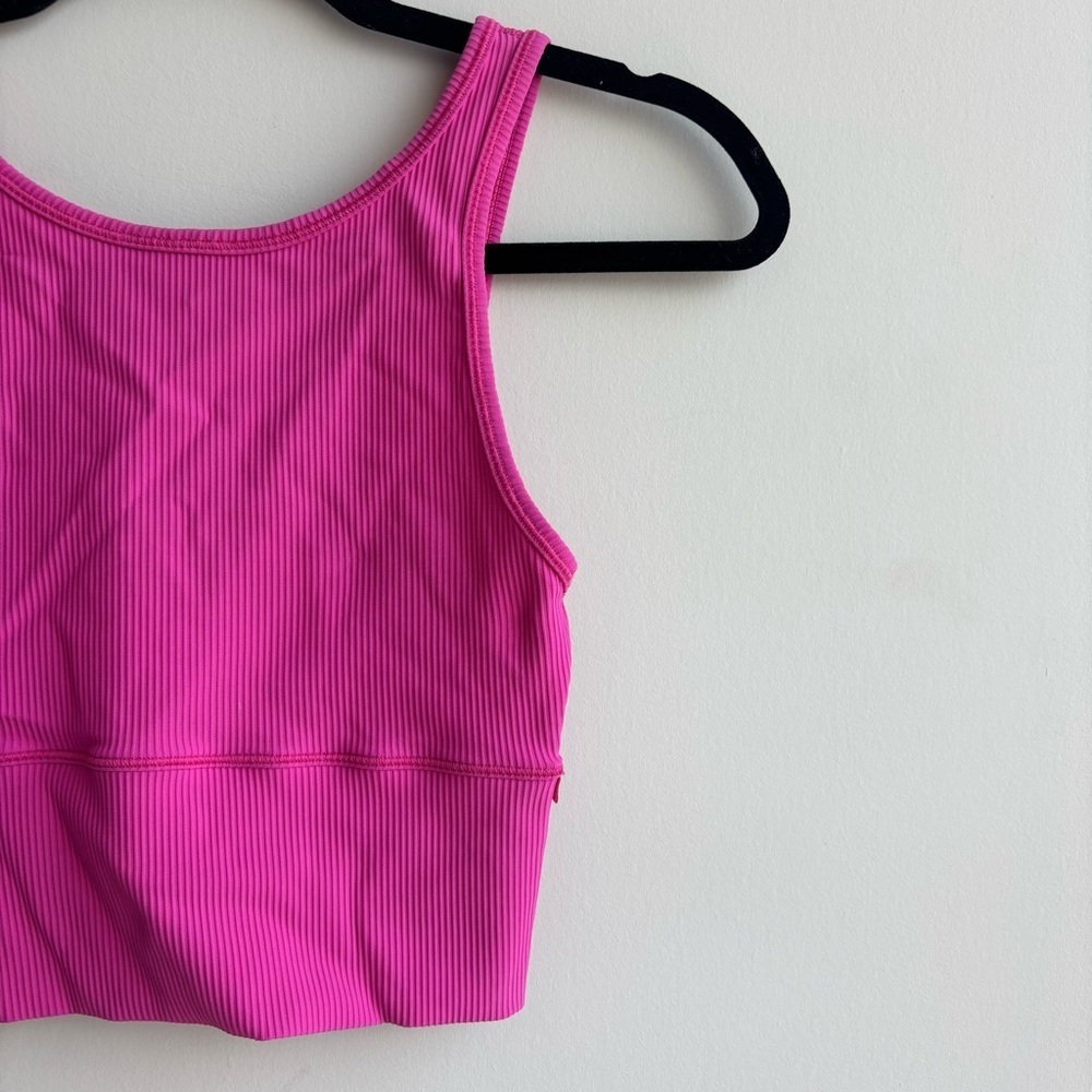 Lululemon Power Pivot Tank‎ Top Ribbed, Size 4 - Picture 2 of 6
